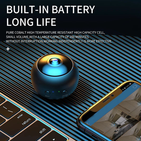 HD Wi-fi Mini Camera Night Vision - Tech Meets Trend