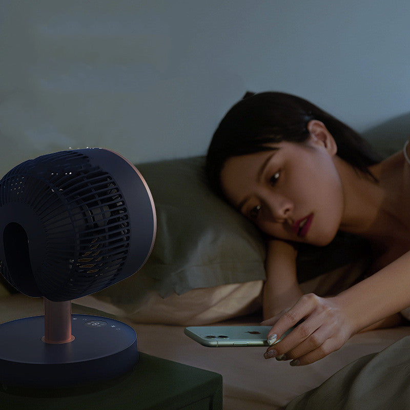 Unique  Folding Telescopic Circulation Fan - Tech Meets Trend