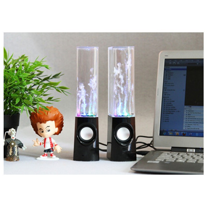 Dancing Water Speaker LED Light Fountain.