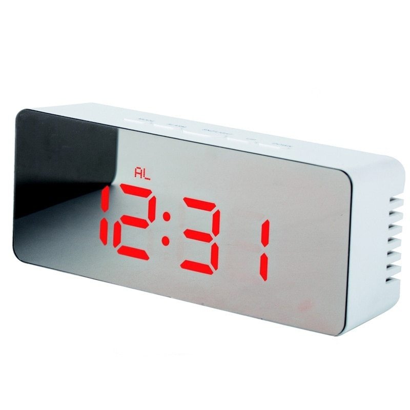 Digital LED Multi-Function Mirror Clock.