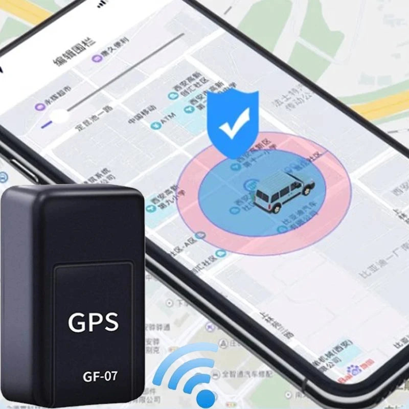 Vehicle GPS Locator GF07 Magnetic Mini GPS Tracker Car Pet Real-Time GPS Tracking Device Portable GPS Locator Position APP - Tech Meets Trend