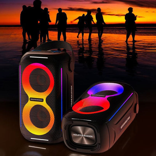 Heavy Bass Outdoor Portable Waterproof Bluetooth Speaker - Tech Meets Trend