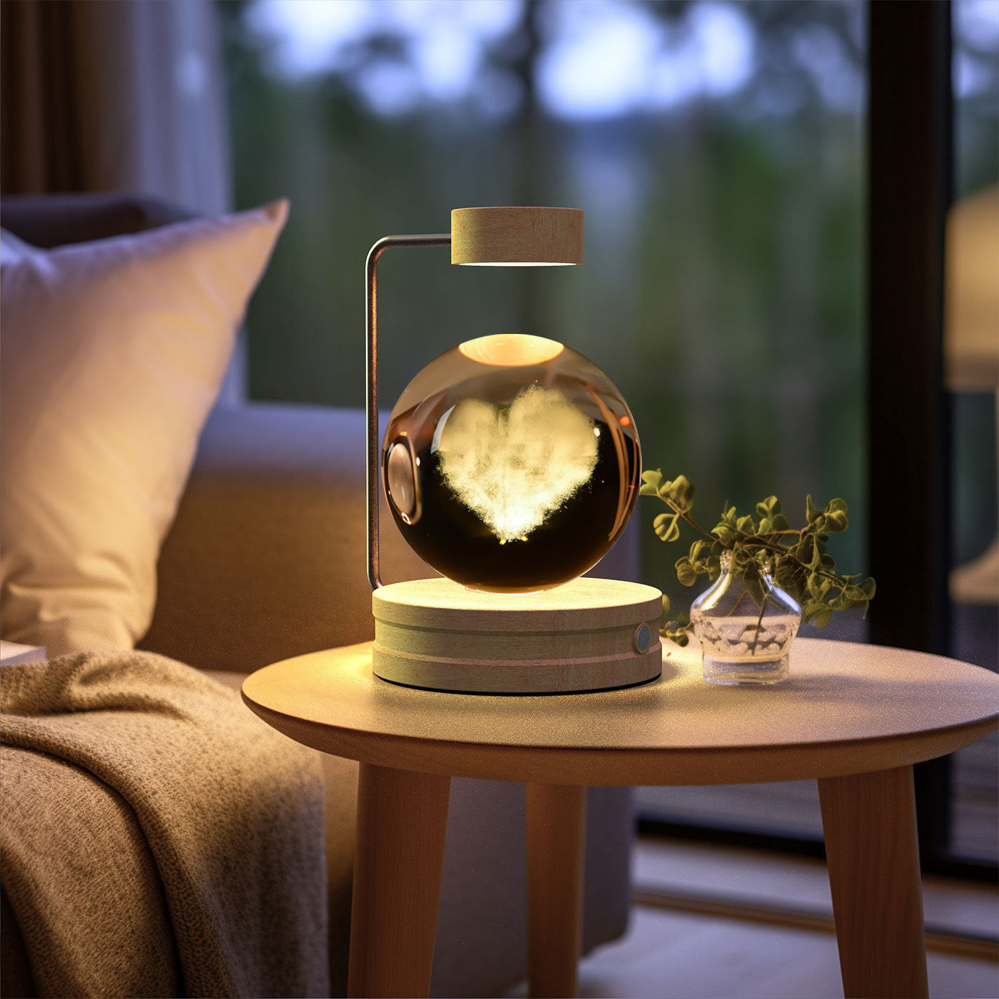 Beautiful Crystal Ball Cosmic Indoor Night Light - Tech Meets Trend