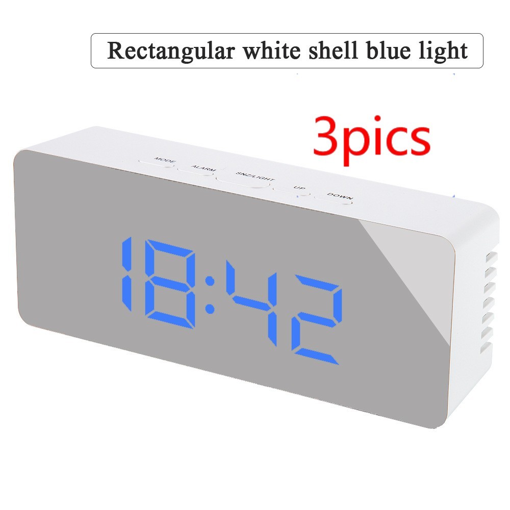 Digital LED Multi-Function Mirror Clock.