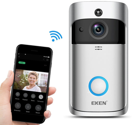 Smart Wireless Security Video Doorbell.