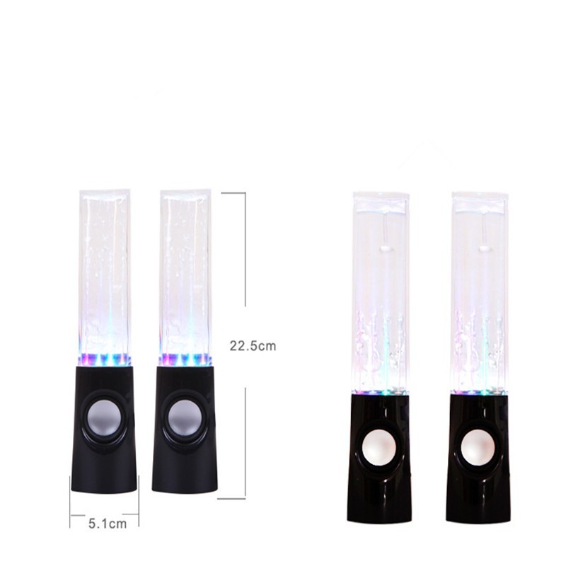 Dancing Water Speaker LED Light Fountain.