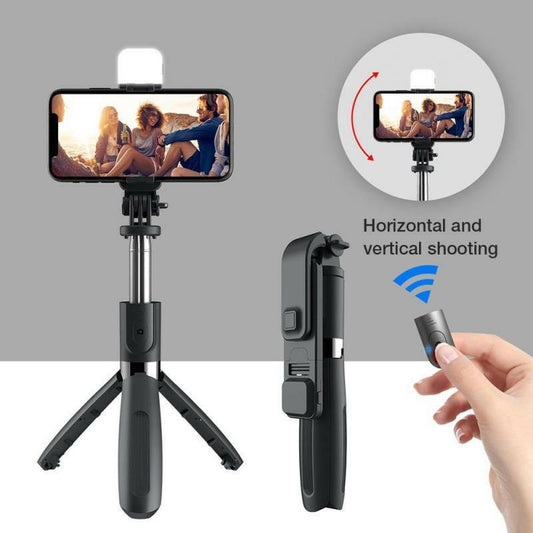 Bluetooth Selfie Stick Mobile Remote Control Tripod - Tech Meets Trend