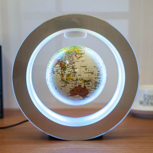 LED World Map Floating Globe - Tech Meets Trend
