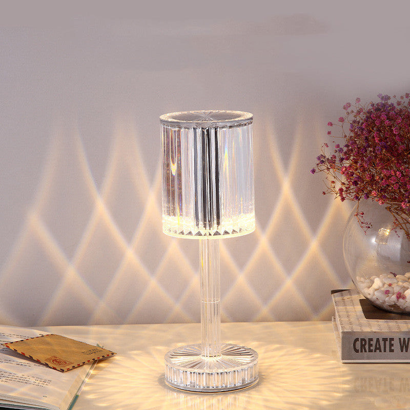Diamond Crystal Table Lamp.
