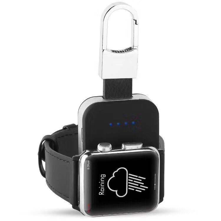 Mini Power Bank Keychain Watch Wireless Charger - Tech Meets Trend