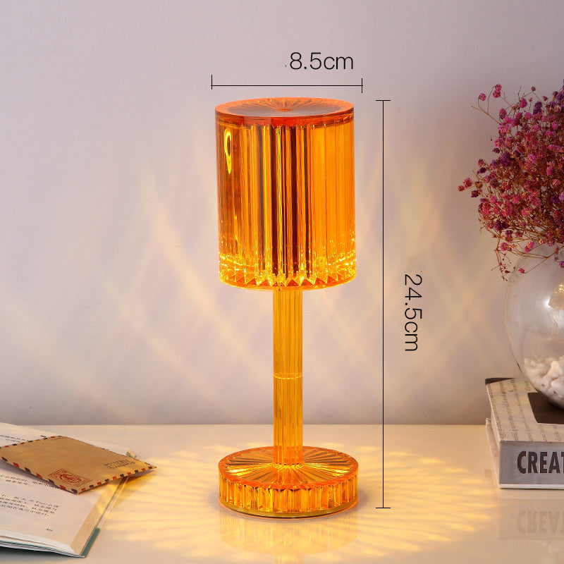 Diamond Crystal Table Lamp.