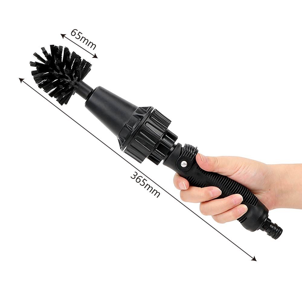 Water-Driven Rotary Cleaning Brush.