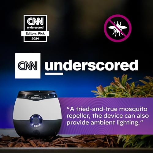 Thermacell Rechargeable Mosquito Repeller with 20’ Mosquito Protection Zone - Tech Meets Trend