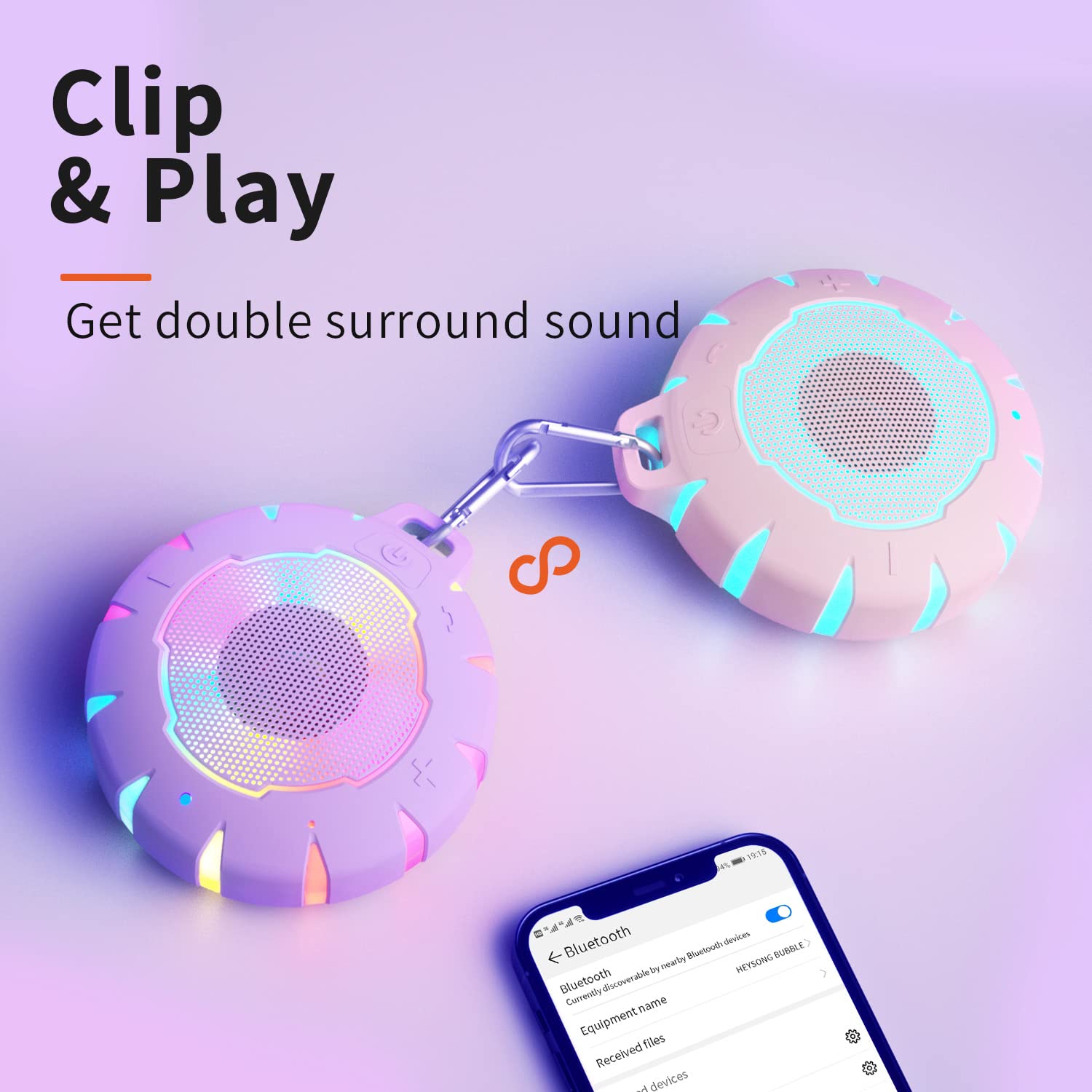 HEYSONG Waterproof  Bluetooth Speaker Durable & Portable - Tech Meets Trend