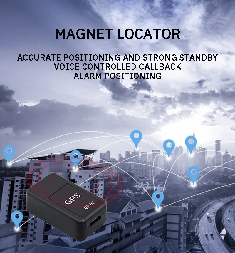 Micro Magnetic GPS, Anti-theft Tracking Monitor - Tech Meets Trend