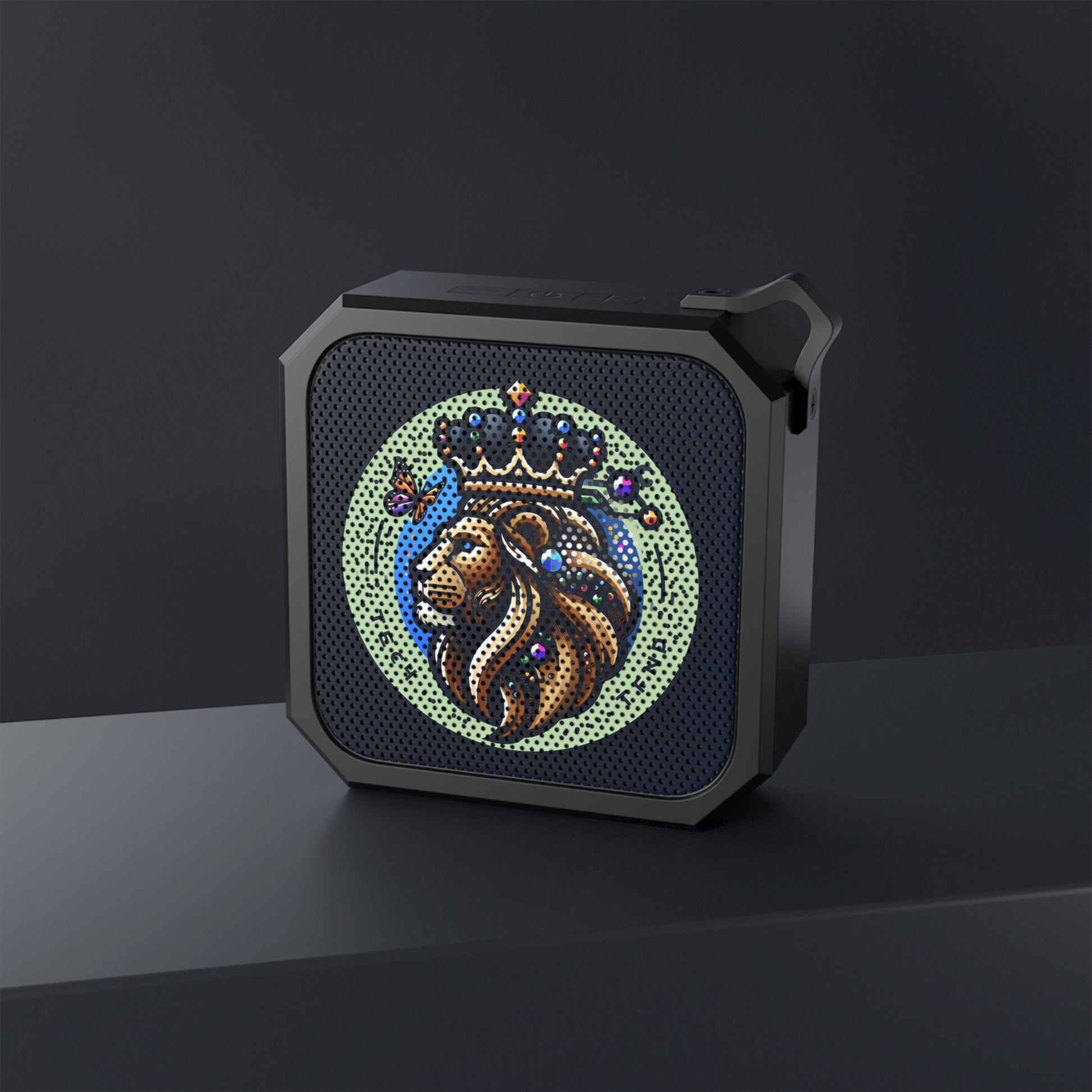 Bluetooth Speaker with Majestic Lion Design - Outdoor Adventure Companion - Tech Meets Trend