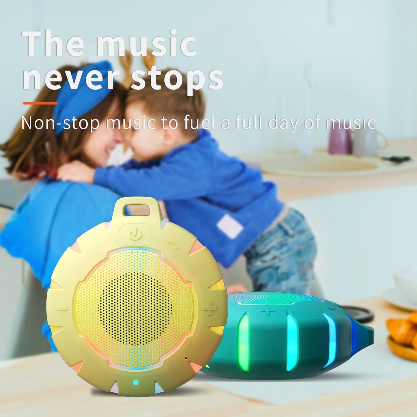 HEYSONG Waterproof  Bluetooth Speaker Durable & Portable - Tech Meets Trend