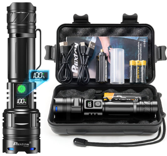 High Lumens Super Bright & Compact LED Flashlight - Tech Meets Trend