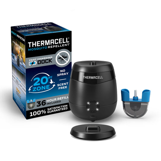 Thermacell Rechargeable Mosquito Repeller with 20’ Mosquito Protection Zone - Tech Meets Trend