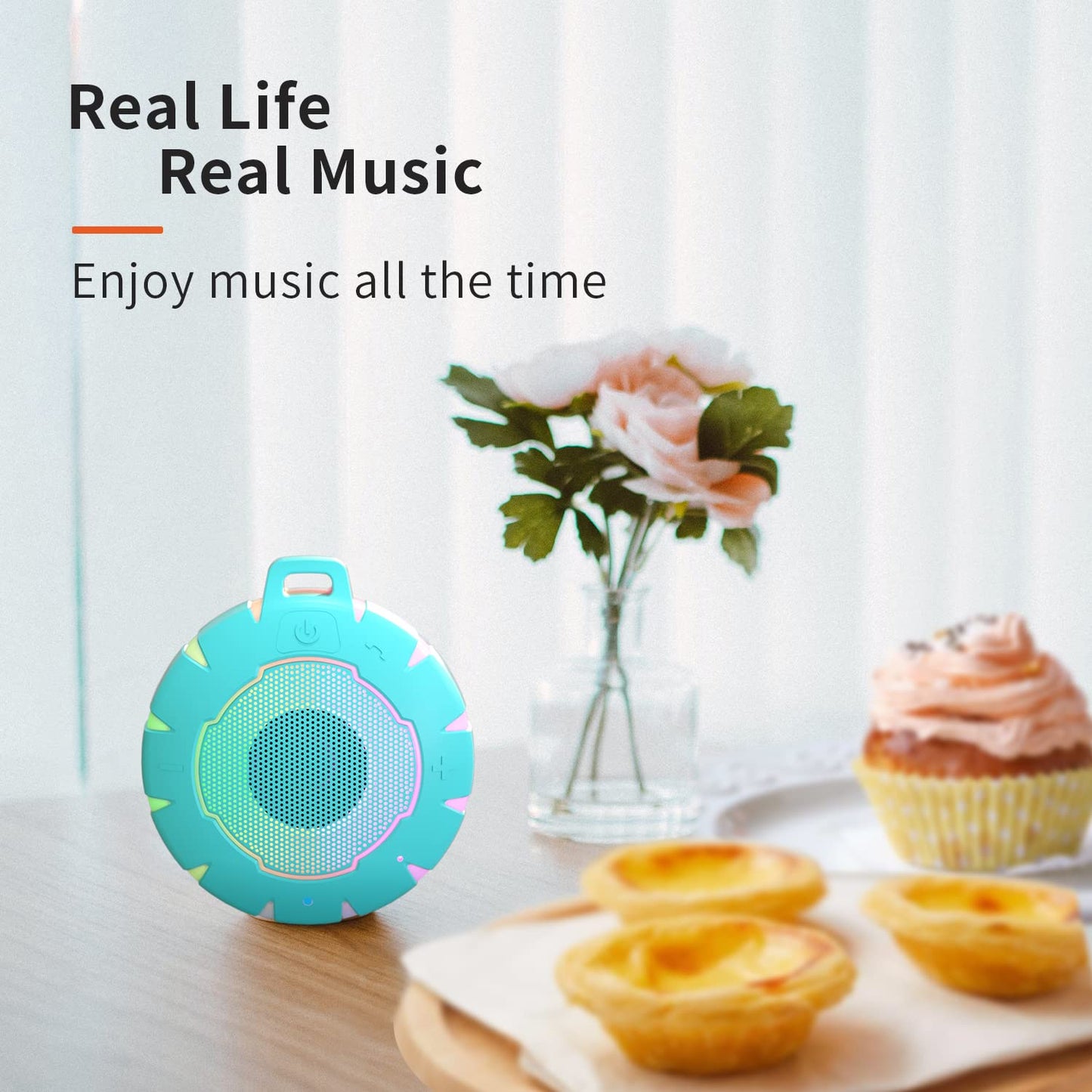 HEYSONG Waterproof  Bluetooth Speaker Durable & Portable - Tech Meets Trend