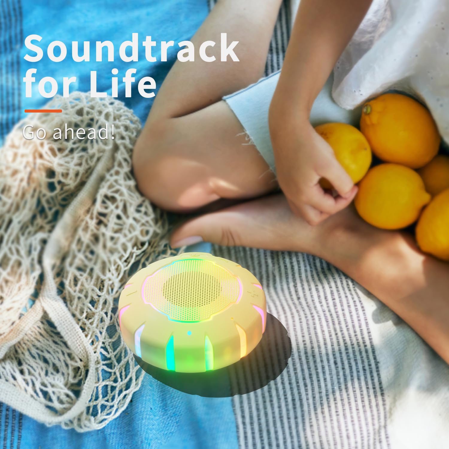 HEYSONG Waterproof  Bluetooth Speaker Durable & Portable - Tech Meets Trend