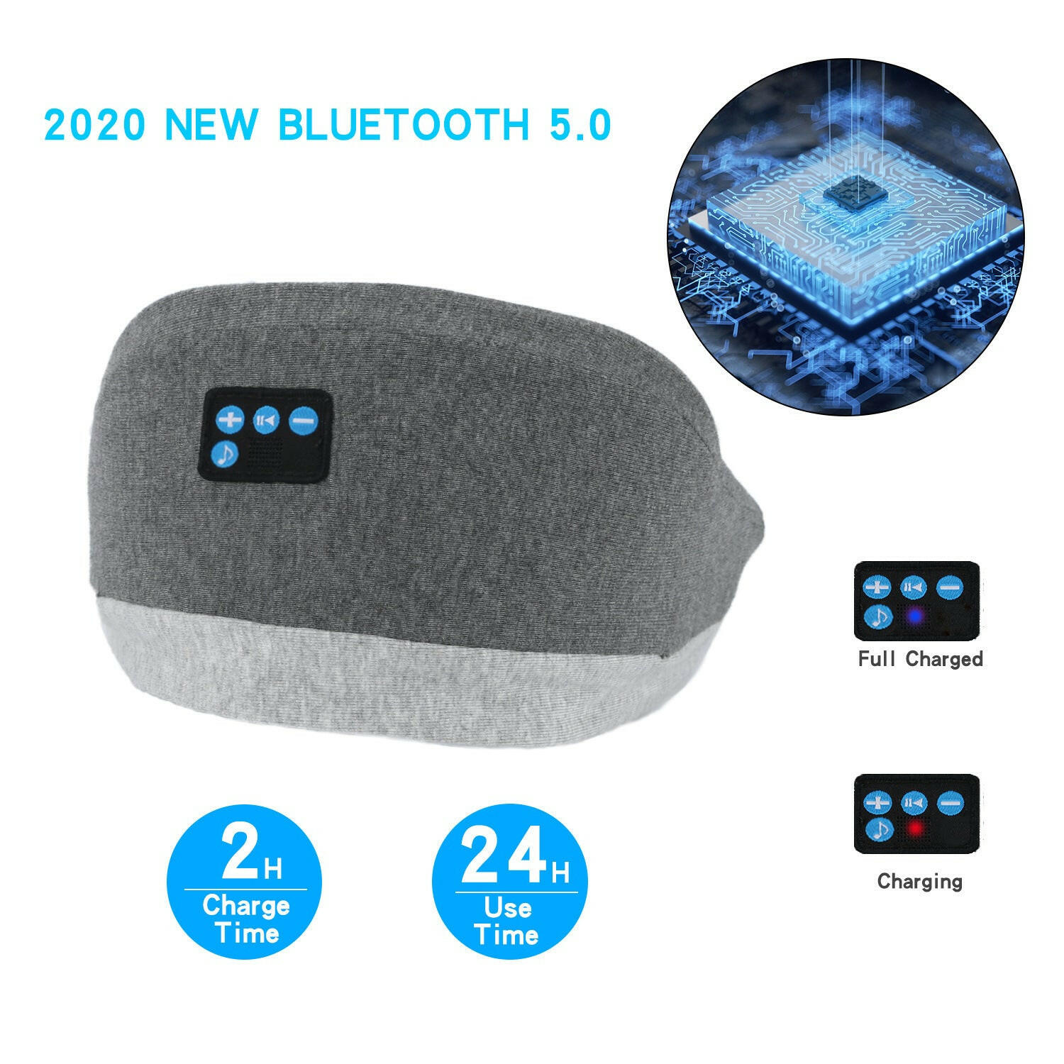Bluetooth Wireless Eye Mask 4d Stereo for Sleep & Play - Tech Meets Trend