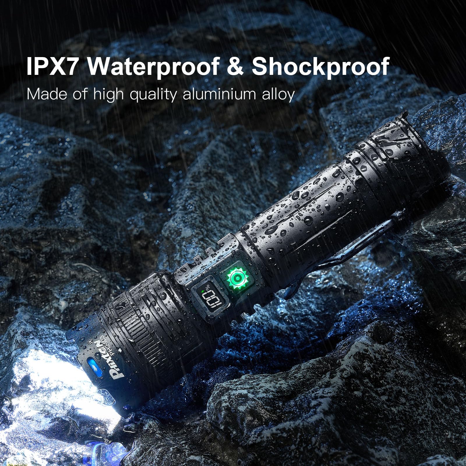 High Lumens Super Bright & Compact LED Flashlight - Tech Meets Trend
