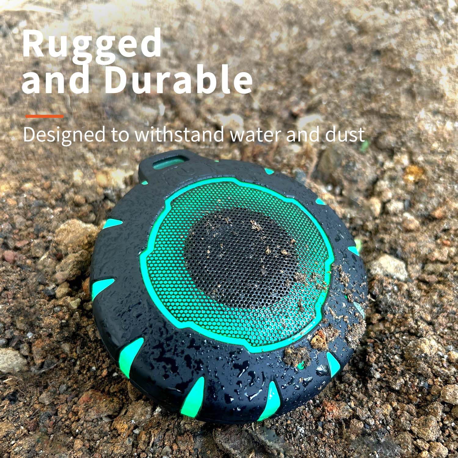 HEYSONG Waterproof  Bluetooth Speaker Durable & Portable - Tech Meets Trend
