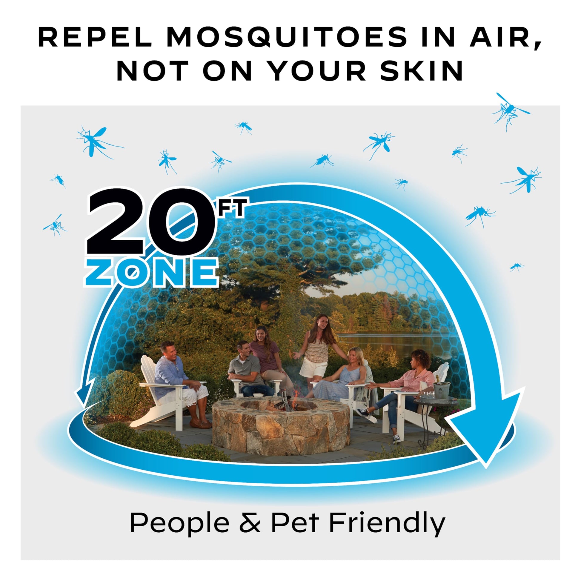 Thermacell Rechargeable Mosquito Repeller with 20’ Mosquito Protection Zone - Tech Meets Trend