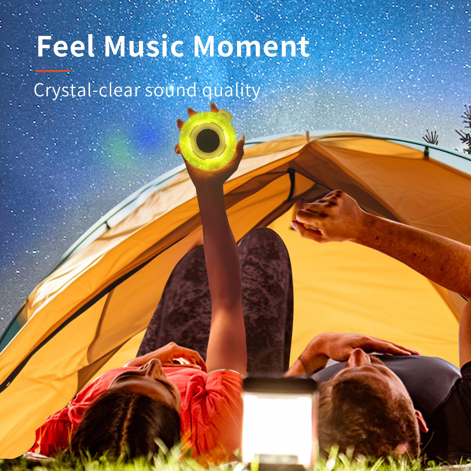 HEYSONG Waterproof  Bluetooth Speaker Durable & Portable - Tech Meets Trend