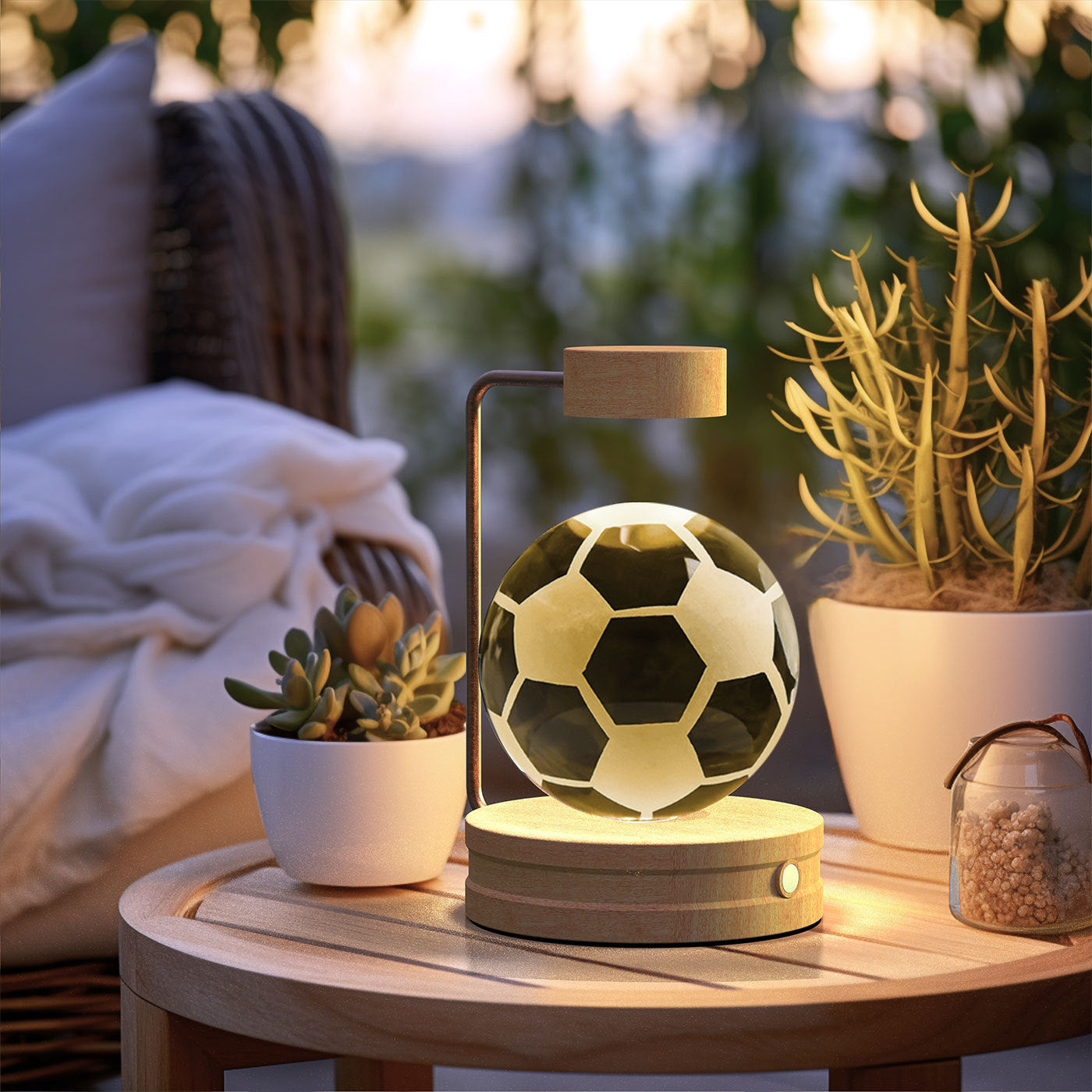 Beautiful Crystal Ball Cosmic Indoor Night Light - Tech Meets Trend
