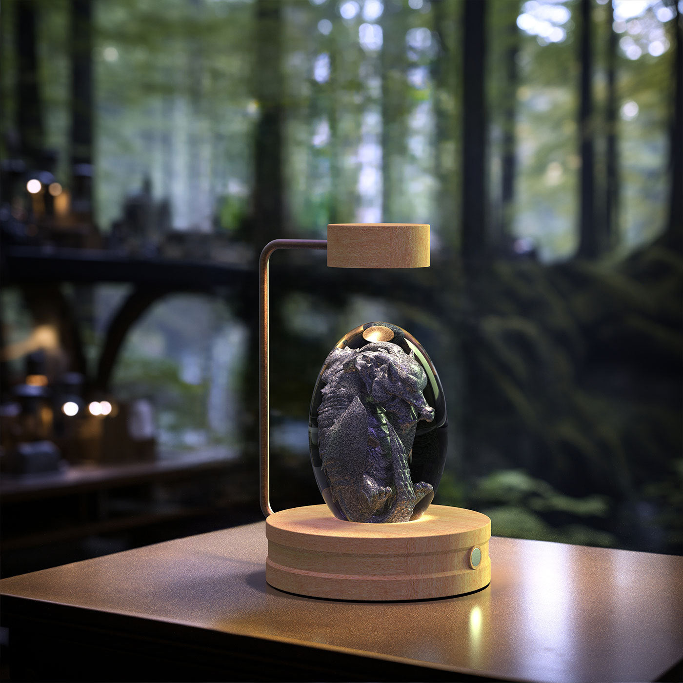 Beautiful Crystal Ball Cosmic Indoor Night Light - Tech Meets Trend