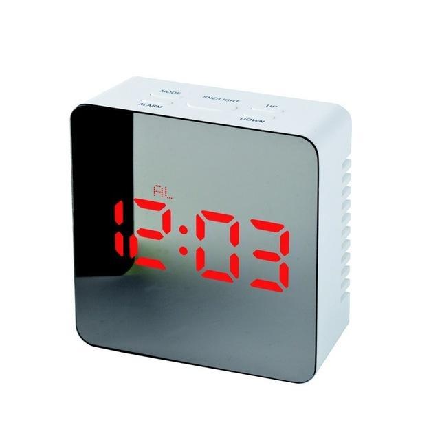 Digital LED Multi-Function Mirror Clock.