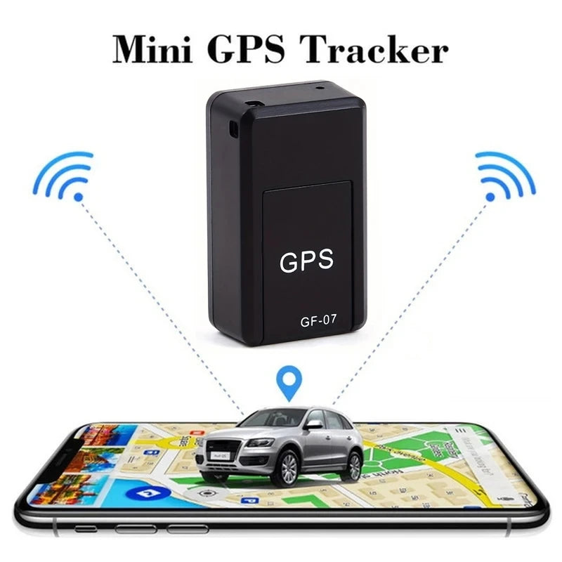 Vehicle GPS Locator GF07 Magnetic Mini GPS Tracker Car Pet Real-Time GPS Tracking Device Portable GPS Locator Position APP - Tech Meets Trend