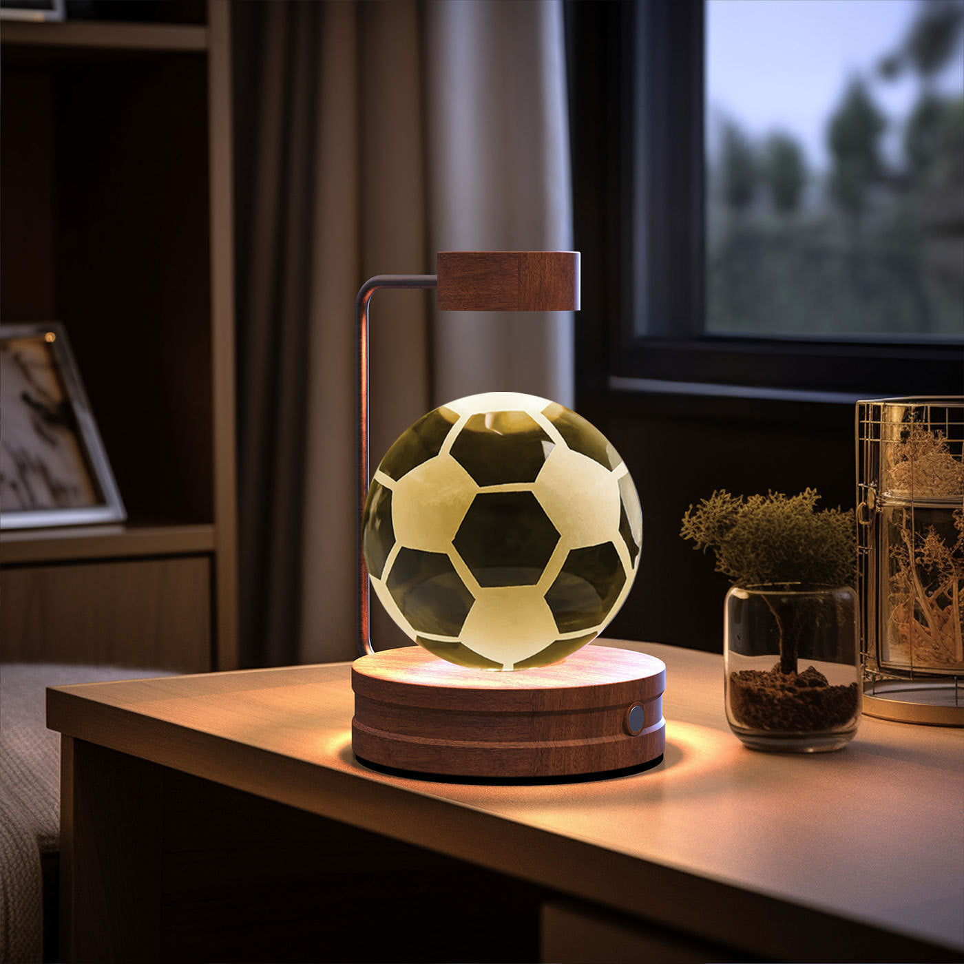 Beautiful Crystal Ball Cosmic Indoor Night Light - Tech Meets Trend