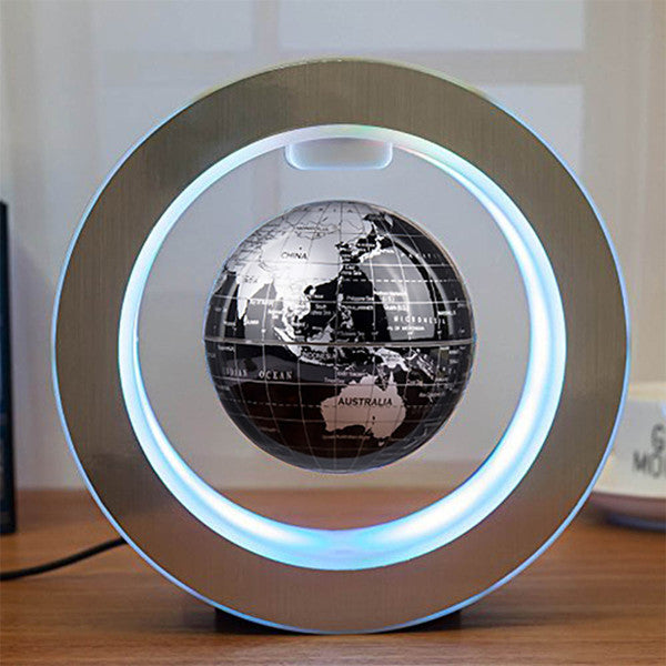 LED World Map Floating Globe - Tech Meets Trend
