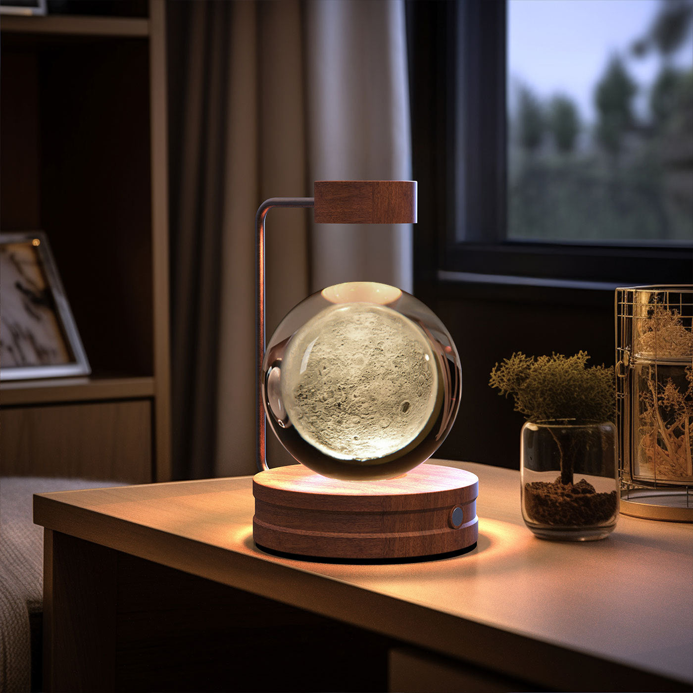 Beautiful Crystal Ball Cosmic Indoor Night Light - Tech Meets Trend
