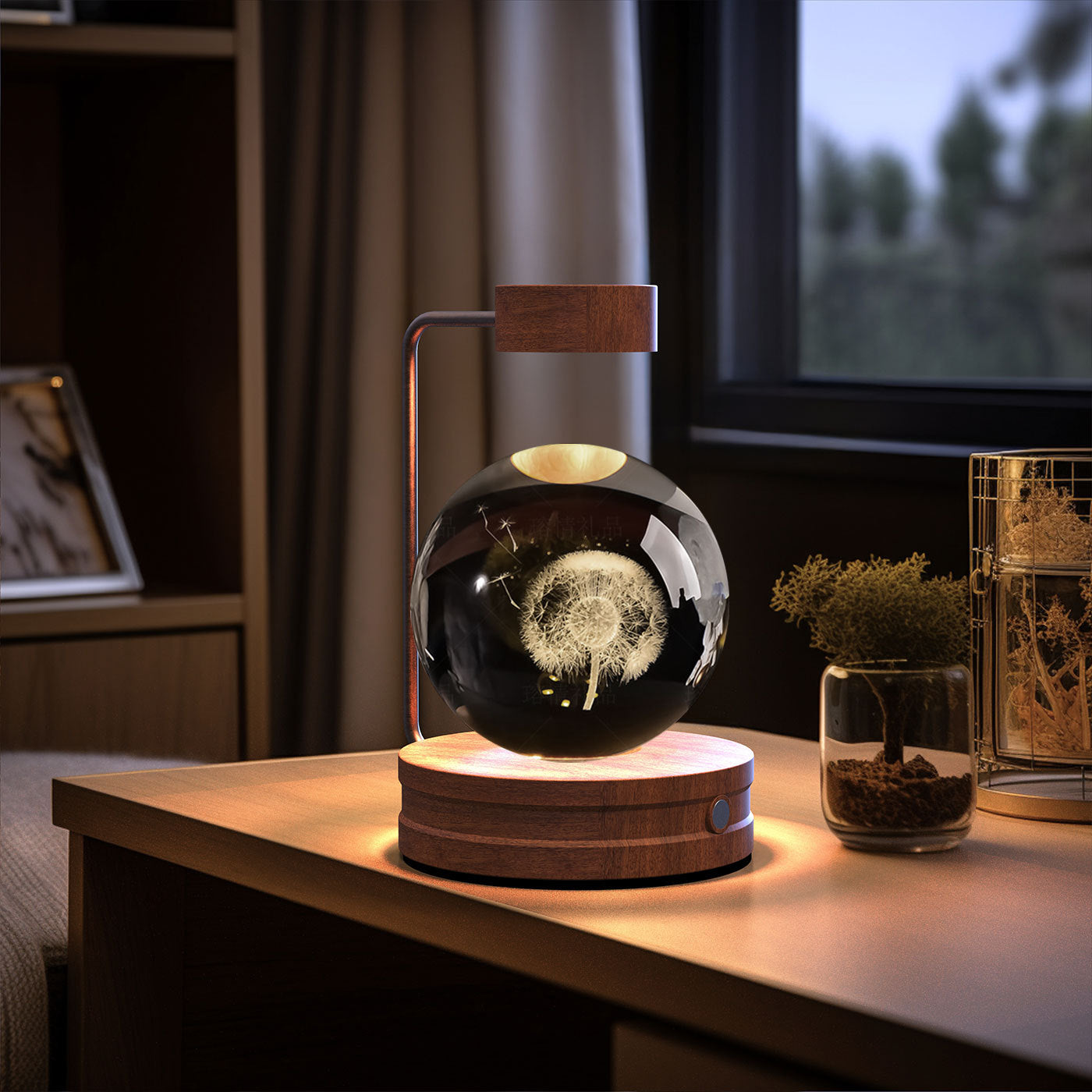Beautiful Crystal Ball Cosmic Indoor Night Light - Tech Meets Trend