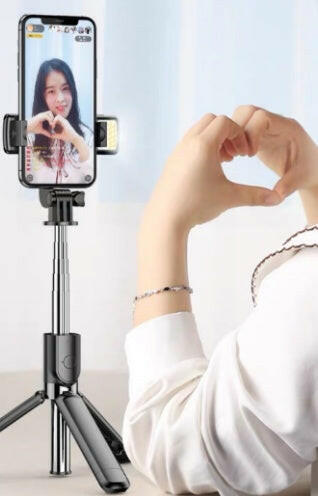 Bluetooth Selfie Stick Mobile Remote Control Tripod - Tech Meets Trend