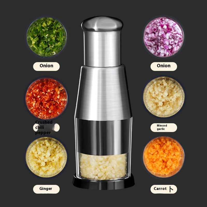 Manual Garlic Crusher & Veggie Chopper.
