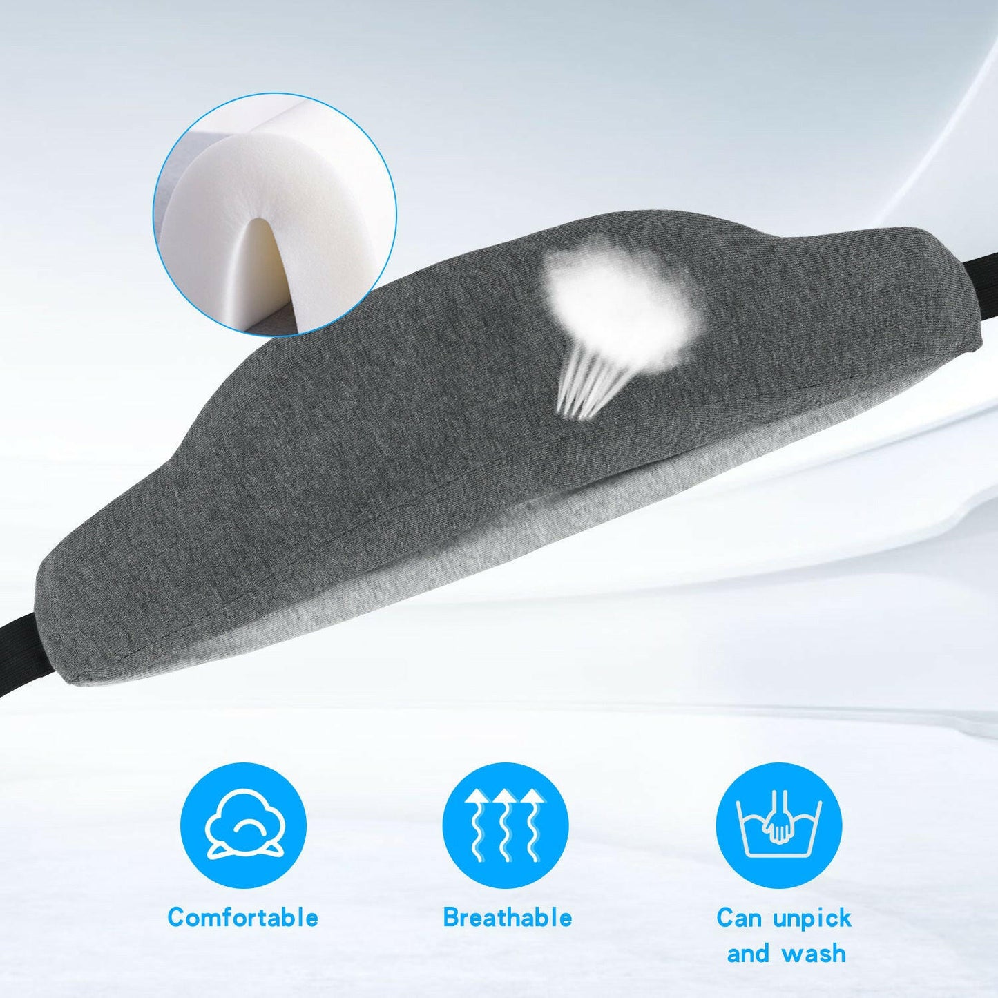 Bluetooth Wireless Eye Mask 4d Stereo for Sleep & Play - Tech Meets Trend