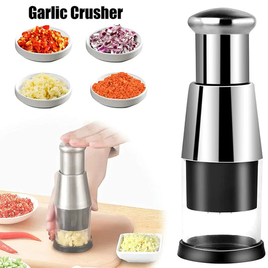 Manual Garlic Crusher & Veggie Chopper.