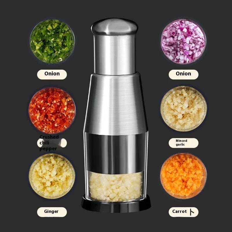 Manual Garlic Crusher & Veggie Chopper.